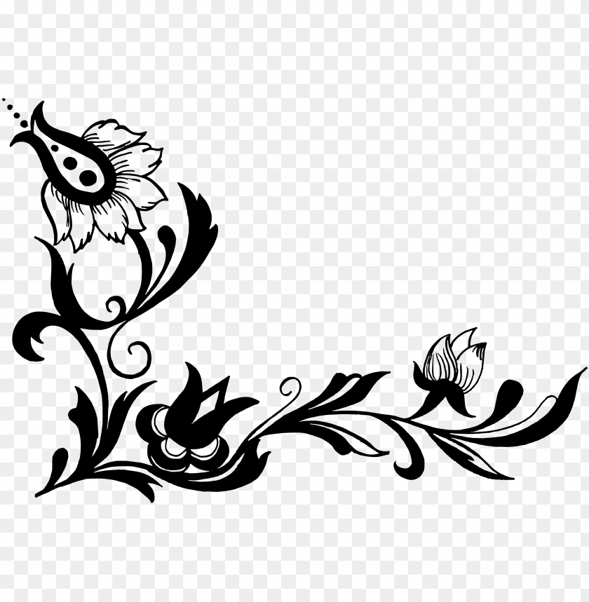 symbol, rose, border, flower frame, illustration, flower border, decorative