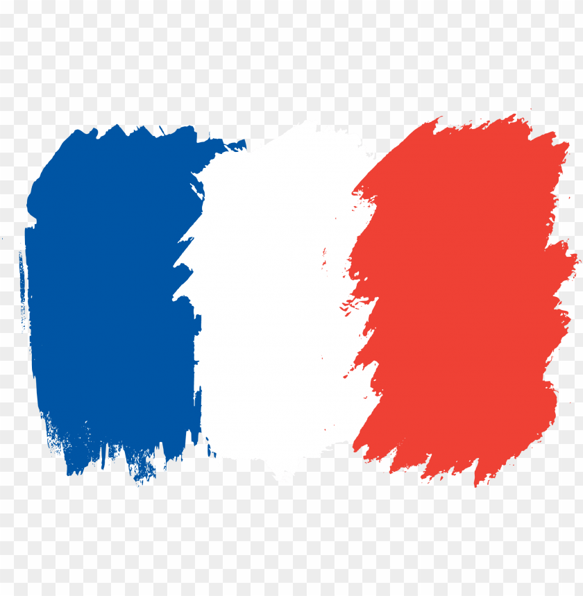 Free Download - France Flag Paint PNG Transparent With Clear Background ID 284791