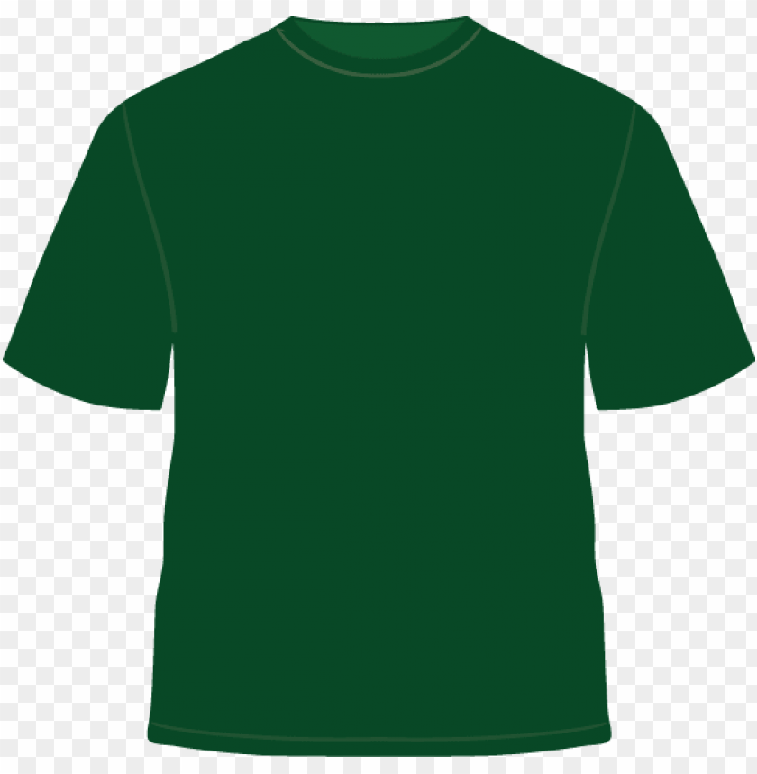 free download green t shirt template clipart t-shirt - dark green t shirt front and back PNG image with transparent background@toppng.com