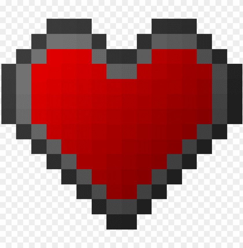 rainbow heart pixel art png image with