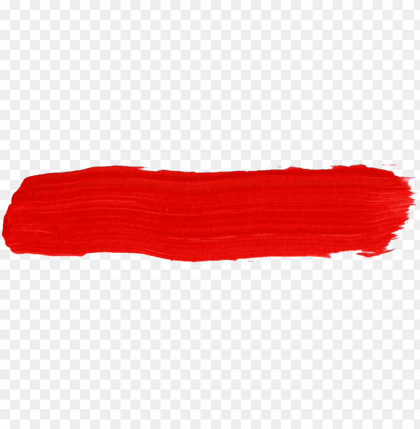 free download - red brush stroke PNG image with transparent background |  TOPpng