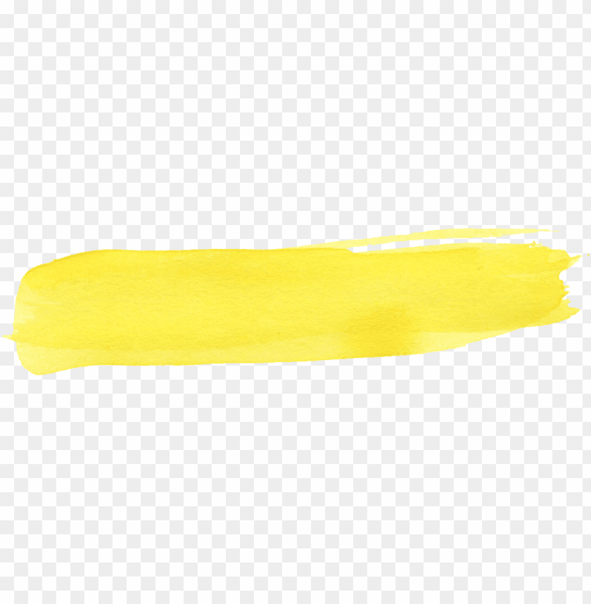 free download - yellow paint stroke PNG image with transparent background |  TOPpng