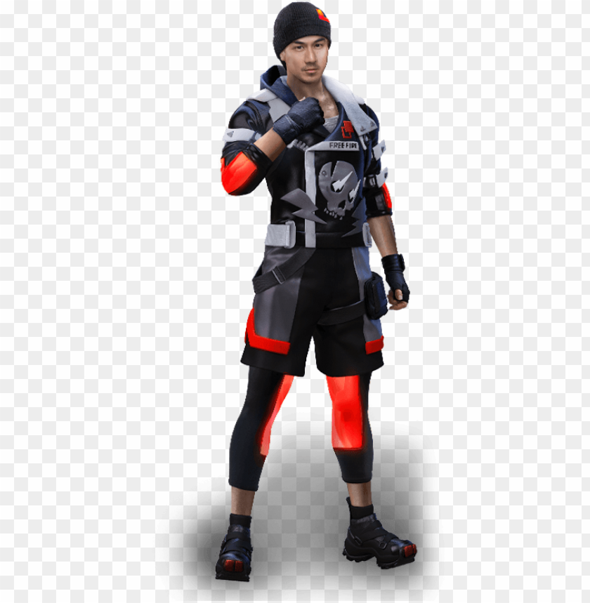 Free Fire Ff Jota Man Character PNG Image With Transparent Background