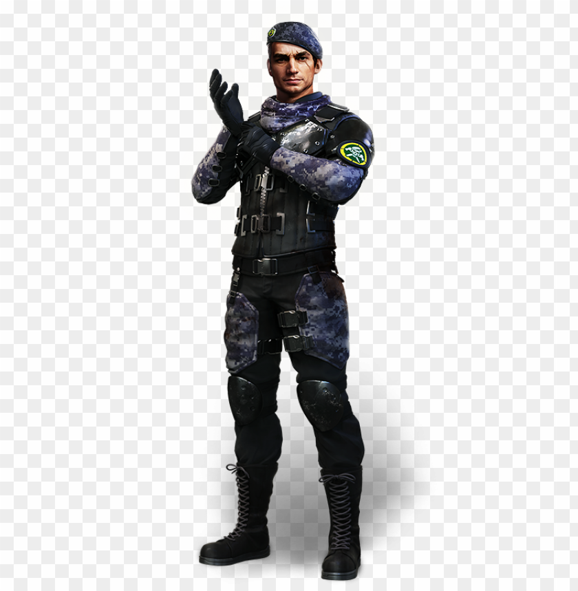 free fire miguel man character PNG image with transparent background@toppng.com