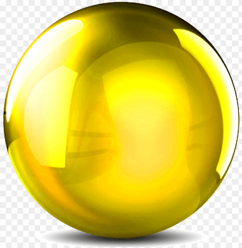 free glass ball png yellow crystal ball PNG transparent with Clear Background ID 197961