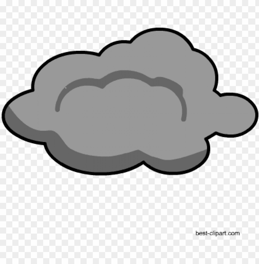 free grey cloud clip art image happy grey clouds clipart PNG transparent with Clear Background ID 227198