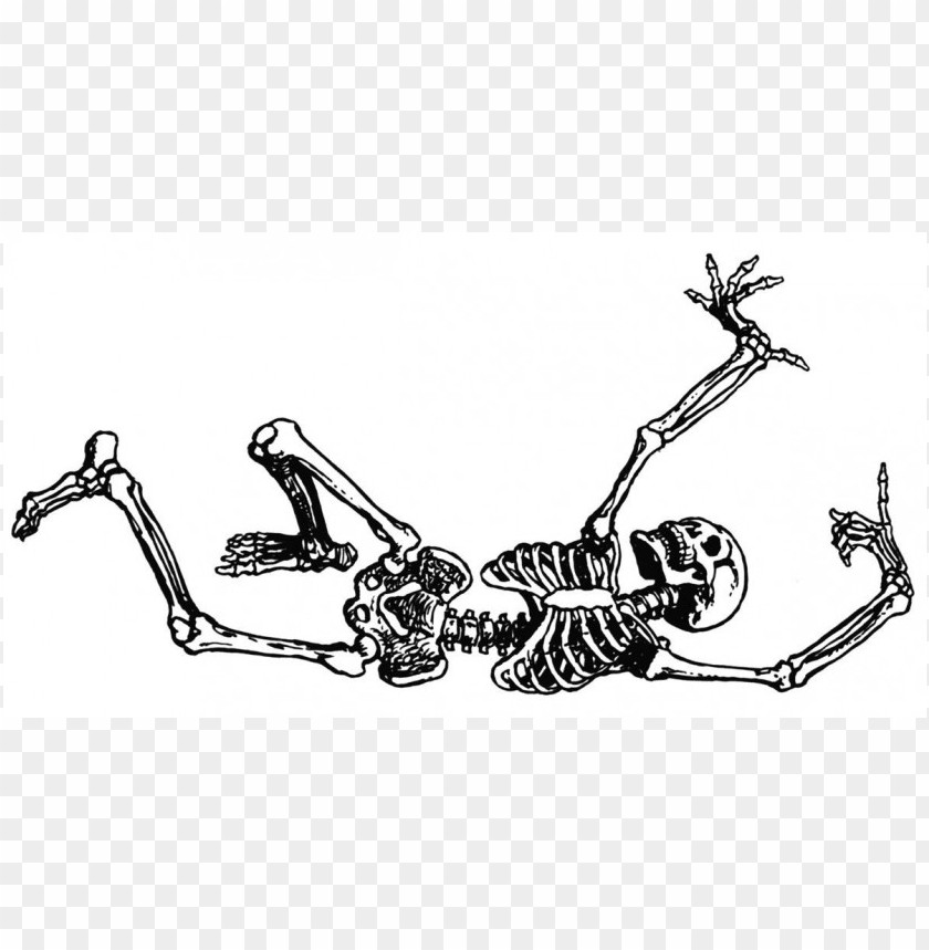 free halloween skeleton image clipart png photo - 35866