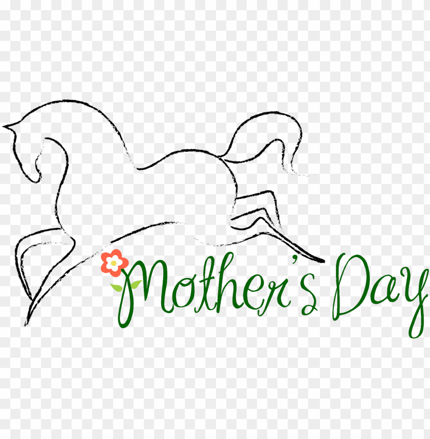 free horse themed mother's day- mother's recipes: a blank recipe book to write your, mother day