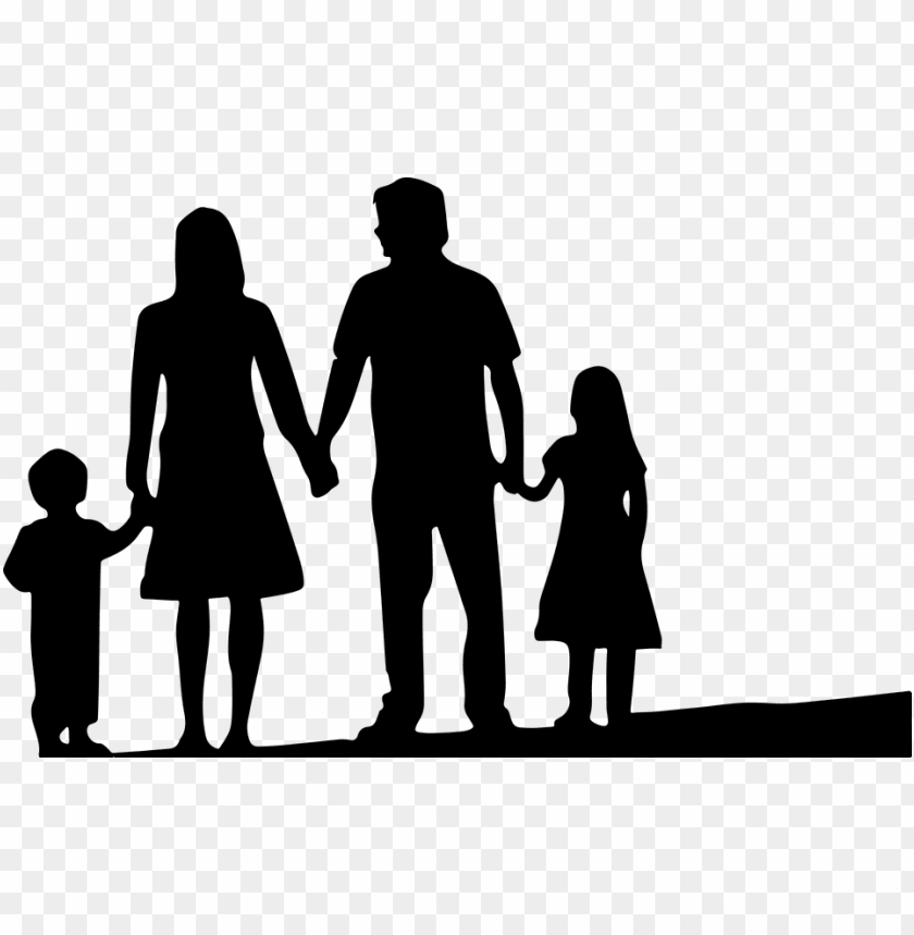Download Free Images On Pixabay Vector Transparent Download Silhouette Family Png Image With Transparent Background Toppng