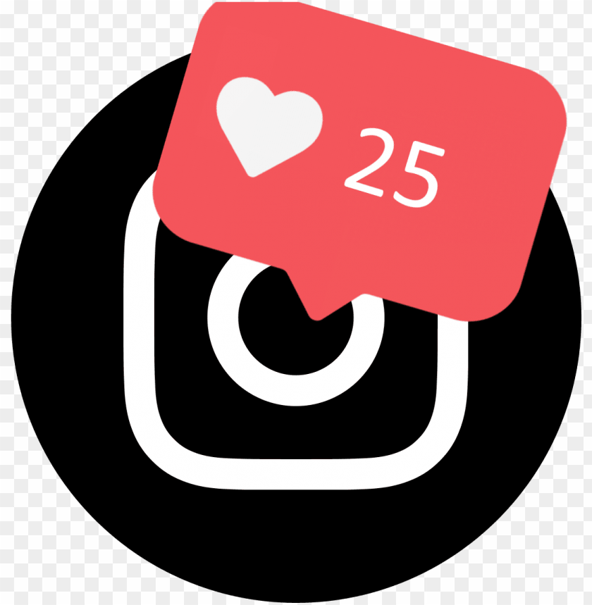 Instagram Logo Black Background Png