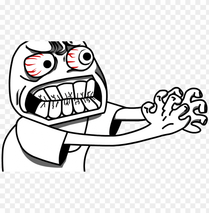 Free: Troll Face Clipart Download - Omg Run Meme Png 