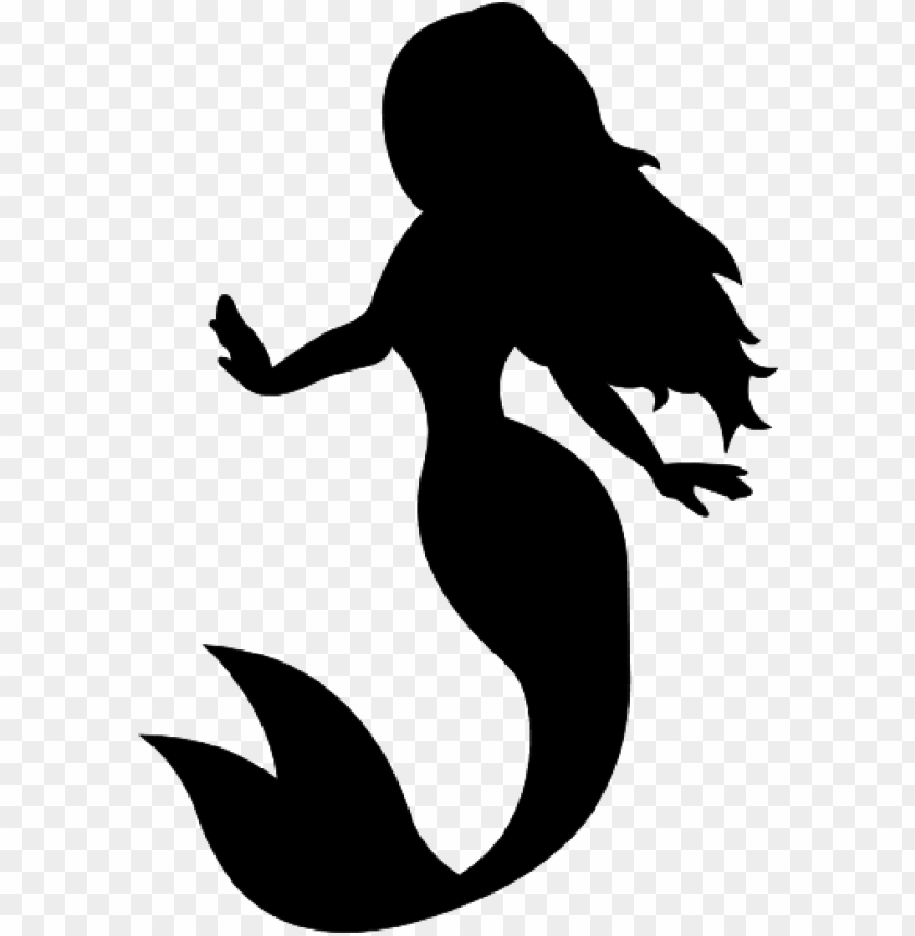 Download Free Mermaid Silhouette Wannacraft Little Mermaid Silhouette Png Image With Transparent Background Toppng SVG, PNG, EPS, DXF File