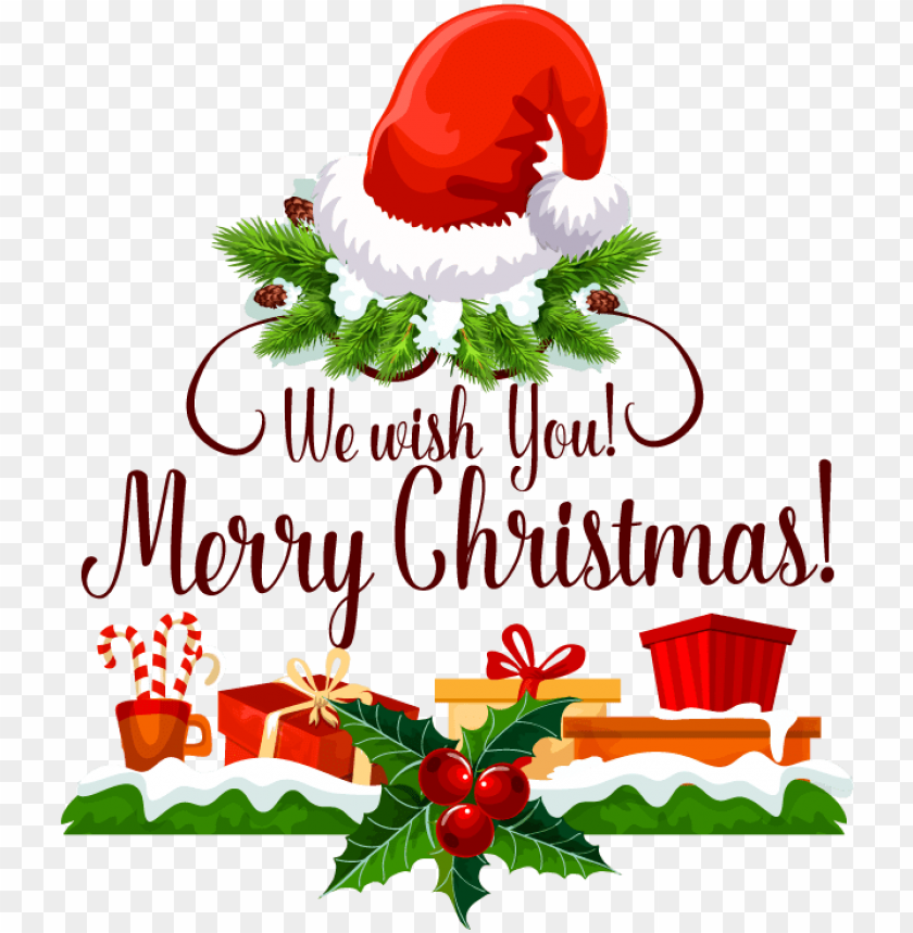 Free Merry Christmas And Happy Holidays Png Image With Transparent Background Toppng