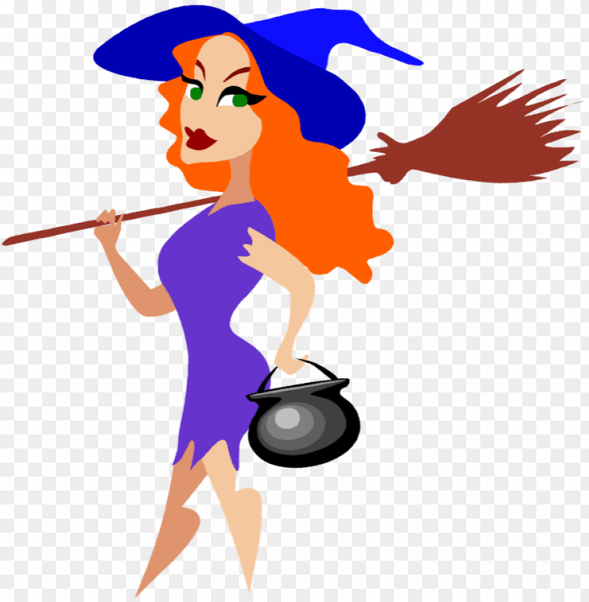 free of halloween witches 3 clipart png photo - 35831