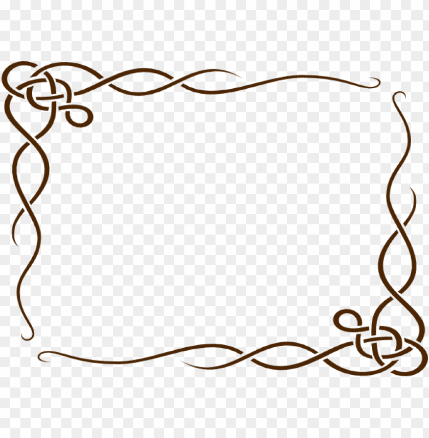 free PNG free png brown border frame png images transparent - brown borders and frames PNG image with transparent background PNG images transparent