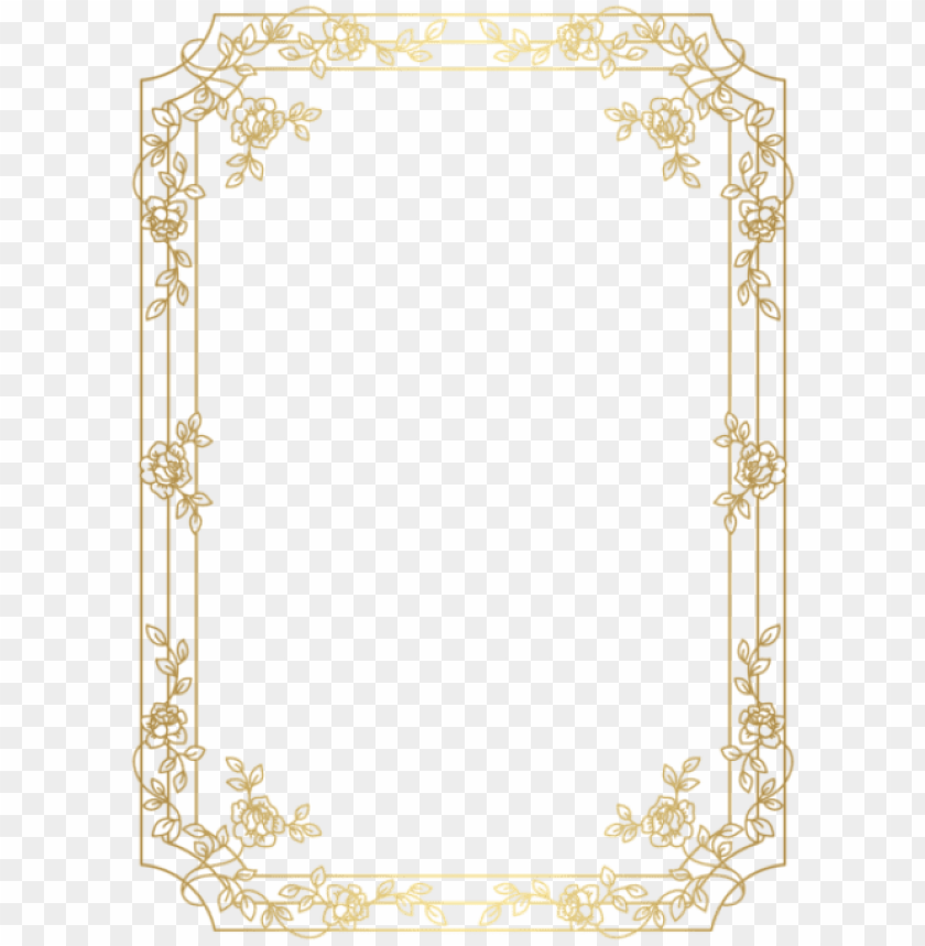 Free Deco Border Frame Images - Border Design PNG Transparent Background