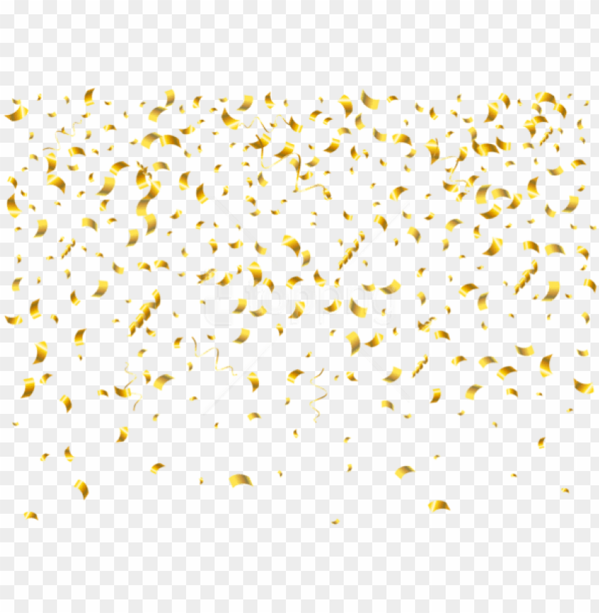 Free Png Download Confetti Transparent Png Images Background - Gold Confetti Png Transparent PNG Transparent With Clear Background ID 165103