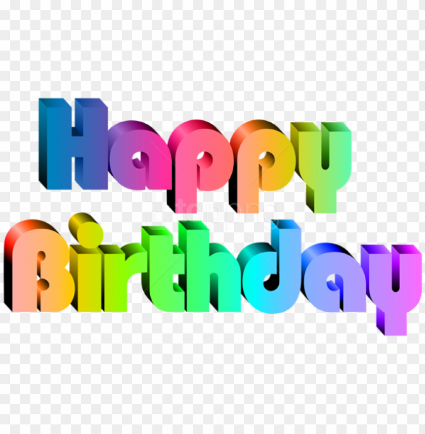 Free Png Download Happy Birthday Transparent Png Images Graphic Desi ...