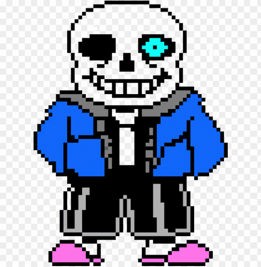 Underfell Sans Pixel Art, HD Png Download - vhv