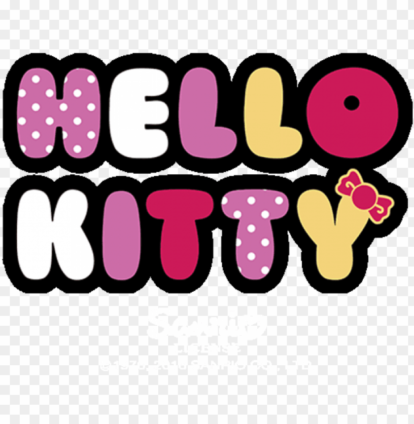 Free Png Hello Kitty Png Images Transparent Hello Kitty Logo Png Image With Transparent Background Toppng