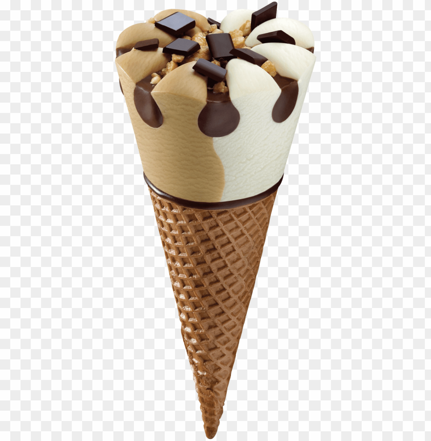 free PNG free png ice cream png images transparent - butter scotch ice cream cone PNG image with transparent background PNG images transparent