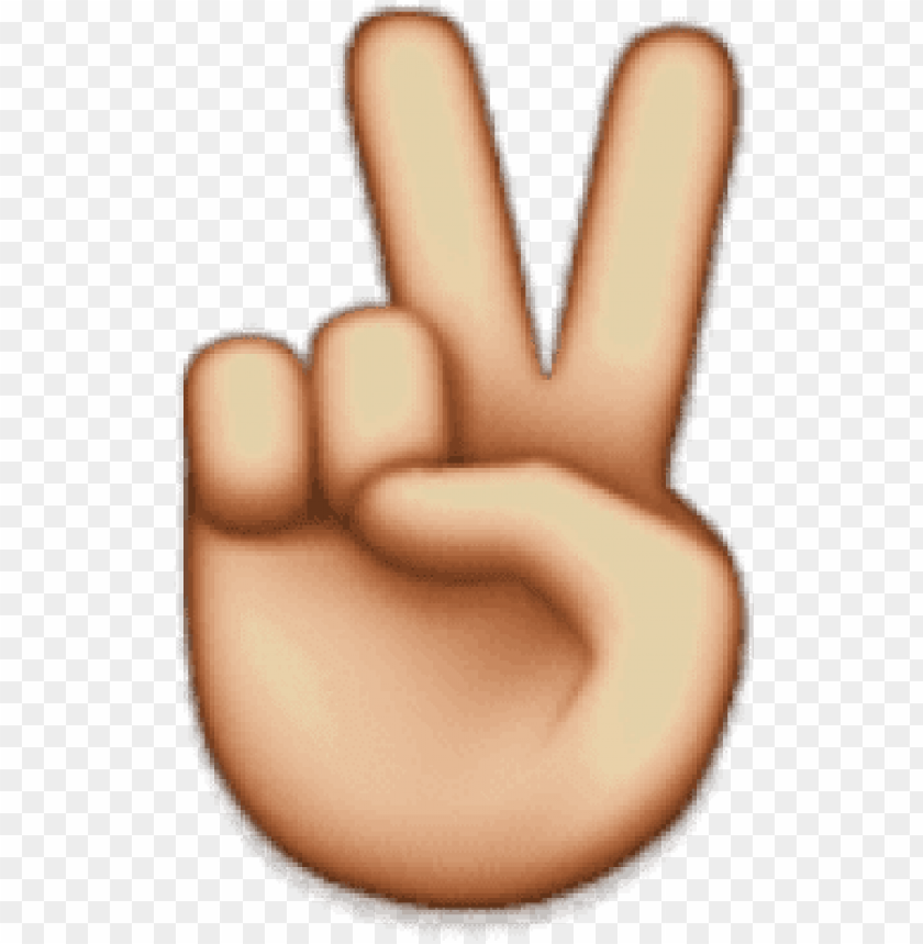 free png ios emoji victory hand png images transparent - emojis amor y paz PNG image with transparent background@toppng.com