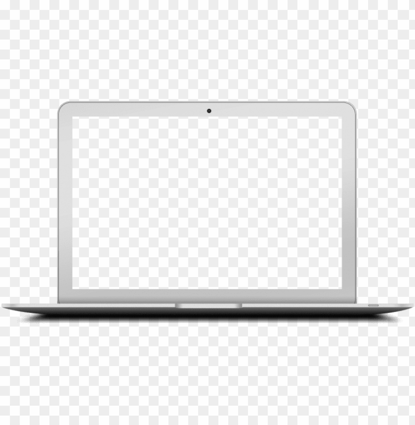 blank macbook png