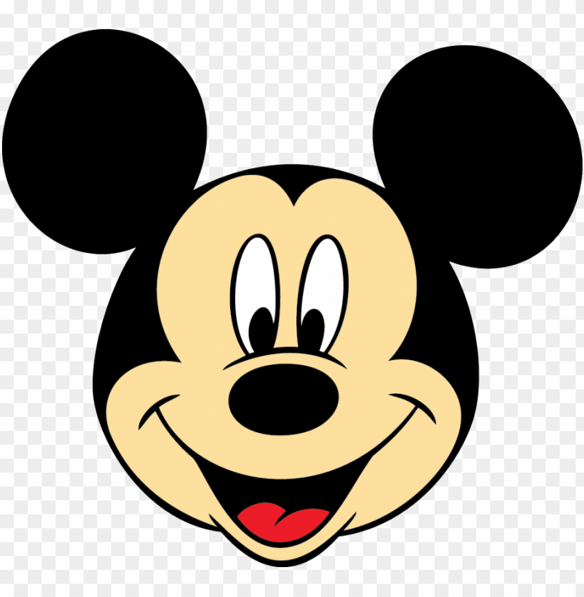 free PNG free png mickey mouse head png images transparent - mickey mouse face PNG image with transparent background PNG images transparent