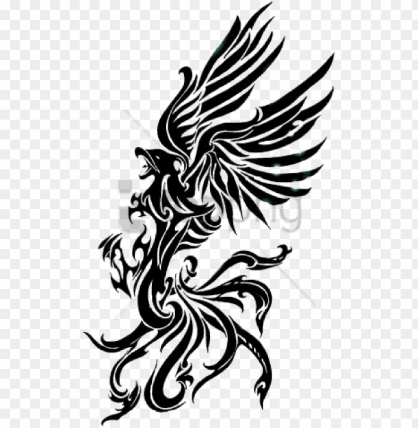 Free Png Phoenix Tattoo Right Png Image With Transparent - Phoenix Tattoo PNG Transparent With Clear Background ID 232637