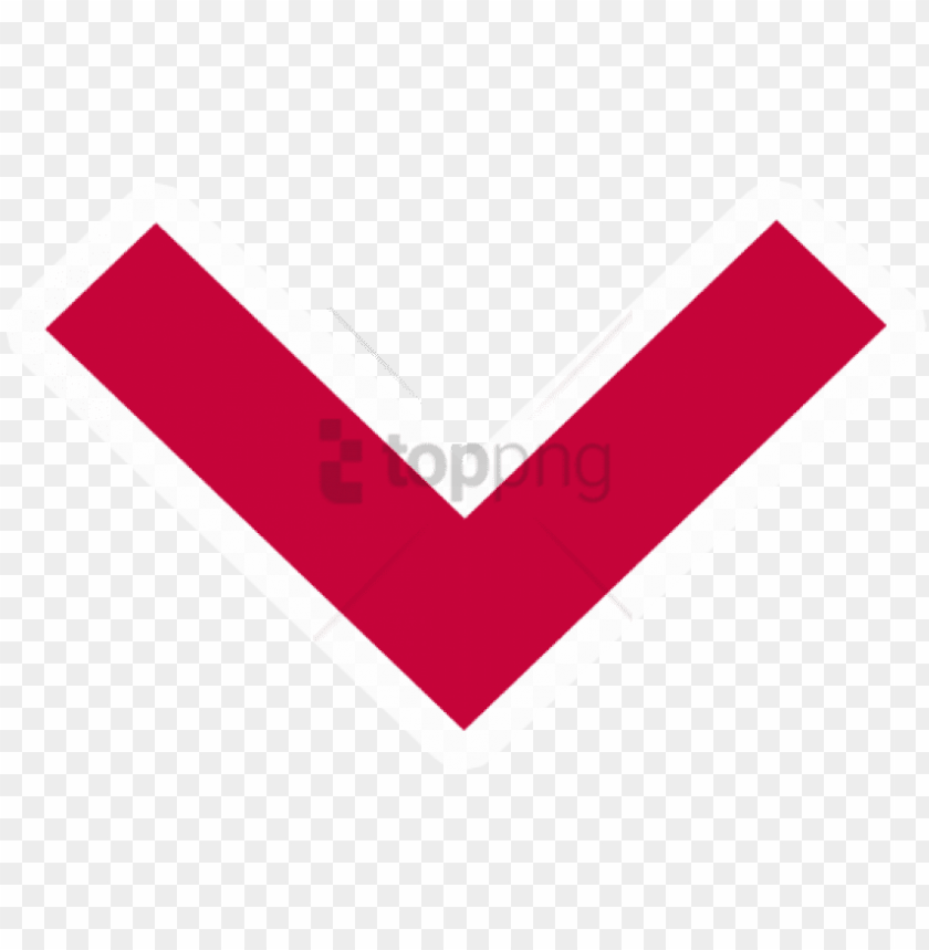 Free Png Red Down Arrow Icon Triangle Png Image With Transparent