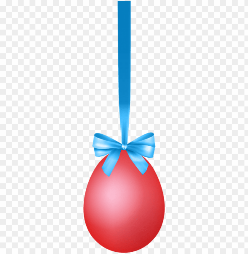 free PNG free png red hanging easter egg with bow transparent - clipart easter ribbo PNG image with transparent background PNG images transparent