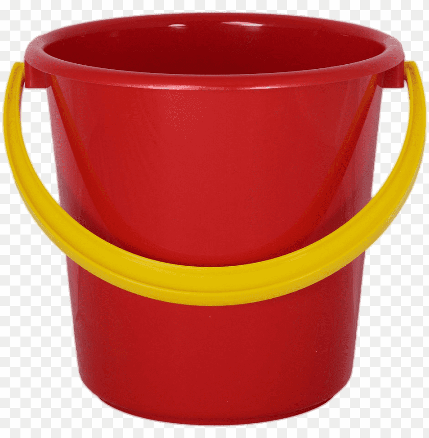 Download Red Plastic Bucket png images background@toppng.com
