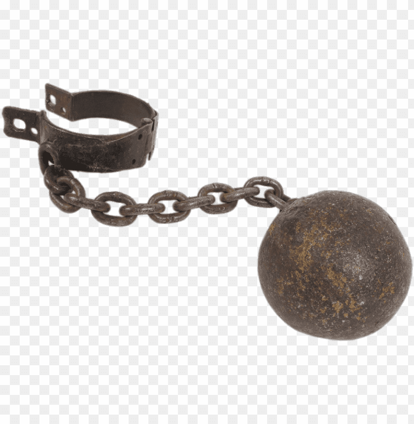 free PNG Download Rusty Ball and Chain png images background PNG images transparent