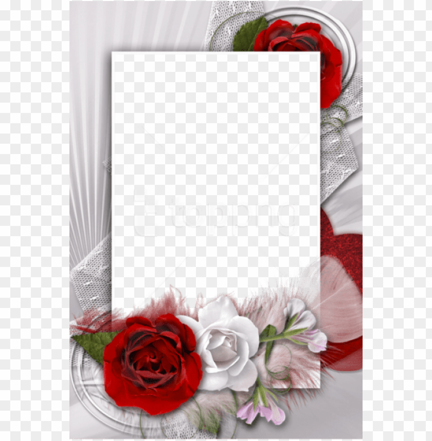 free PNG free png transparent romantic frame with white and - marco para poner fotos gratis PNG image with transparent background PNG images transparent