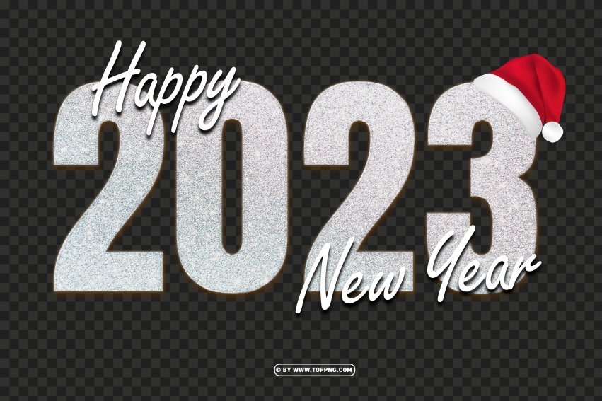 free premium design 2023 new year png white glitter and bokeh,New year 2023 png,Happy new year 2023 png free download,2023 png,Happy 2023,New Year 2023,2023 png image