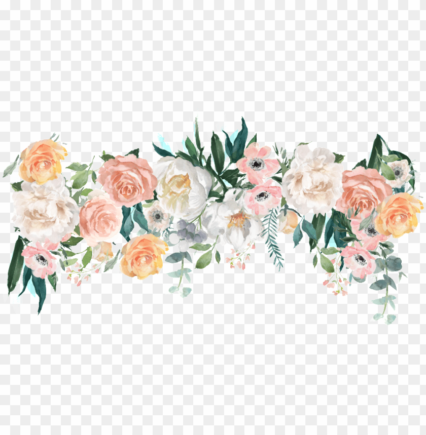 Free Printable Floral Banner PNG Transparent With Clear Background ID ...