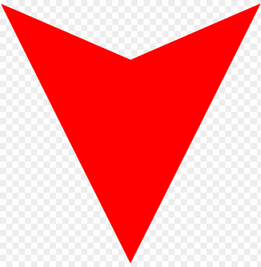 red down arrow small png PNG transparent with Clear Background ID 402752