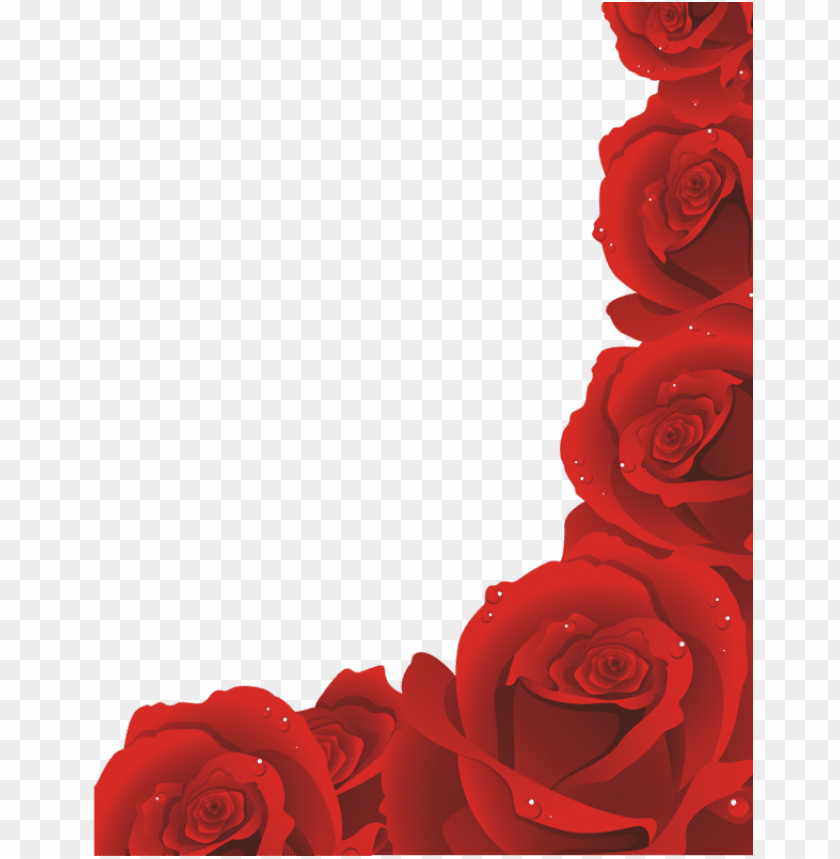 Free download | HD PNG free red rose border PNG transparent with Clear ...