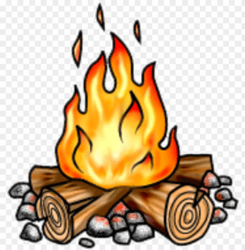free PNG free stock bonfire clipart small campfire - welcome to our campsite - camping sign - rv si PNG image with transparent background PNG images transparent