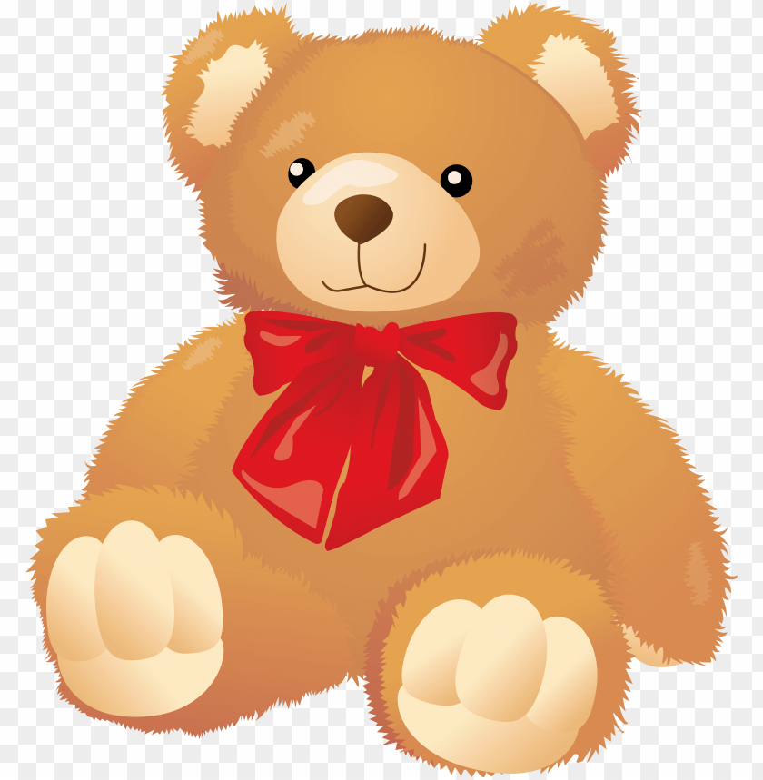 Free Download HD PNG Free Stock Clipart Stuffed Animals Teddy Bear 