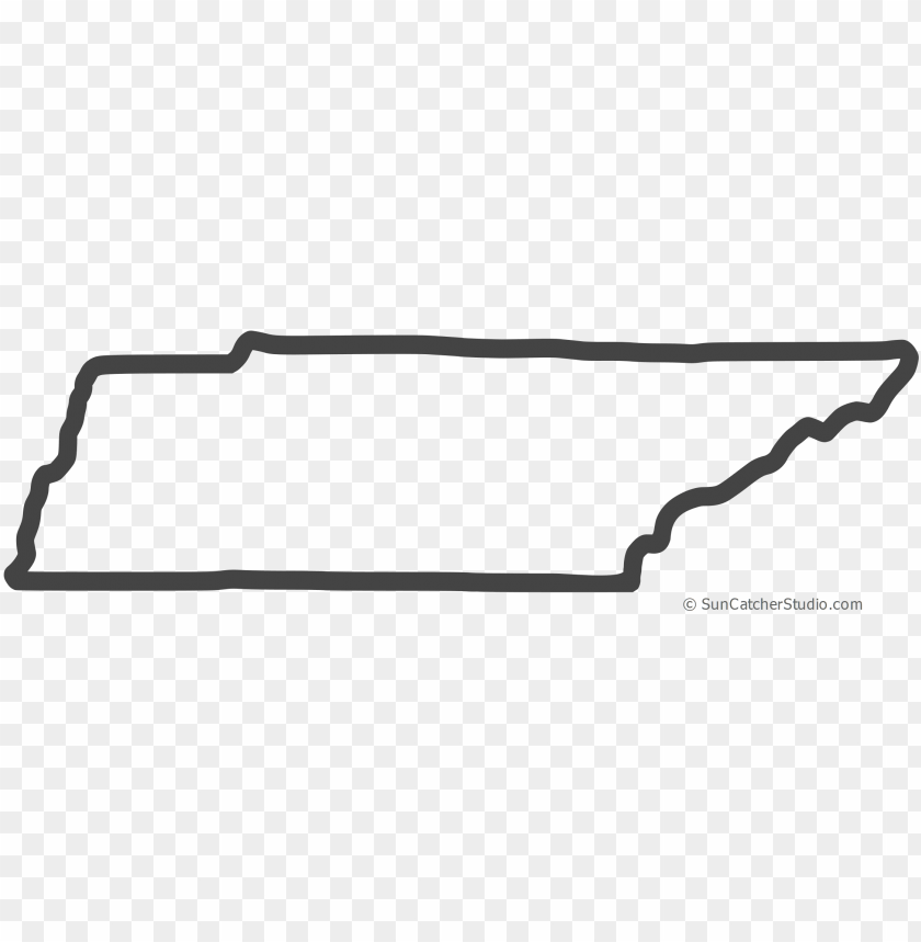 free tennessee outline with home on border cricut PNG transparent with Clear Background ID 208817