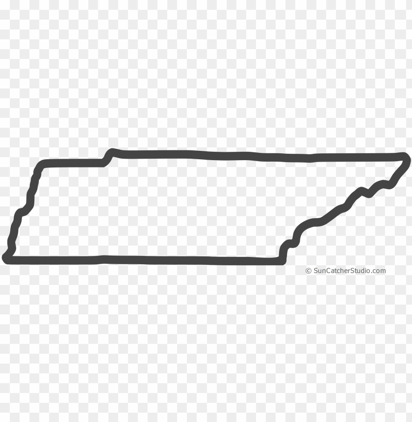 Outline Of Tennessee Image