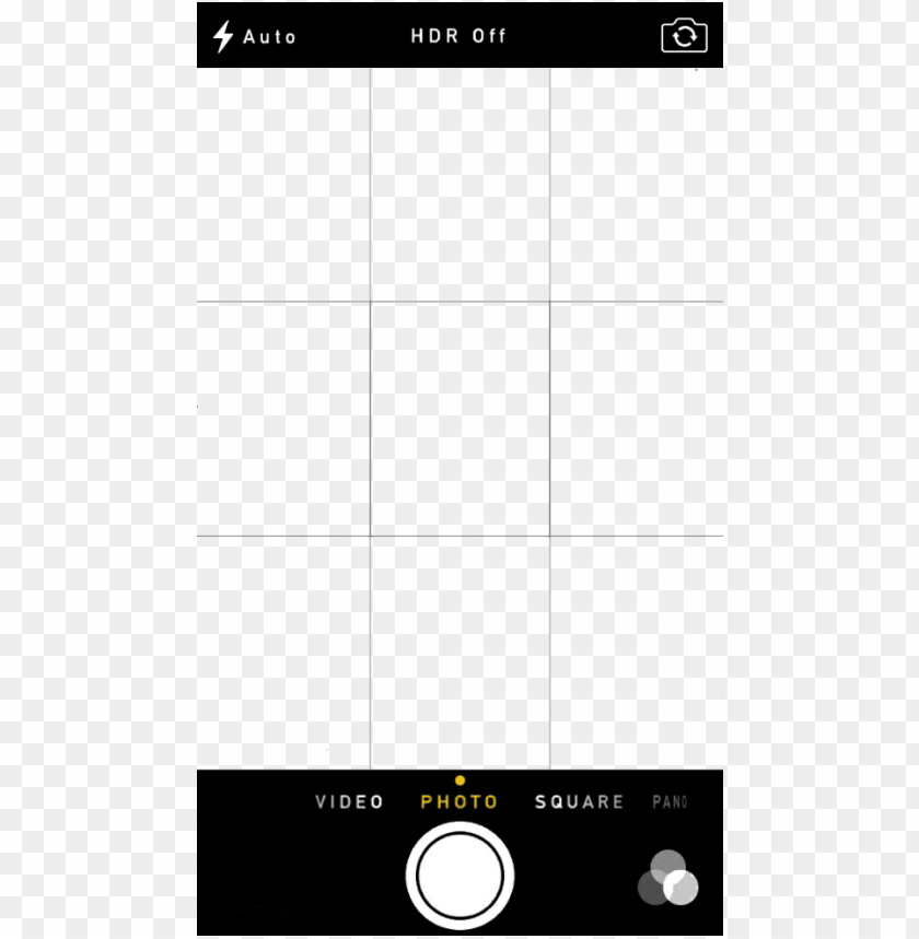 Free Tumblr Transparent Camera Iphone Camera Screen Template Png Image With Transparent Background Toppng