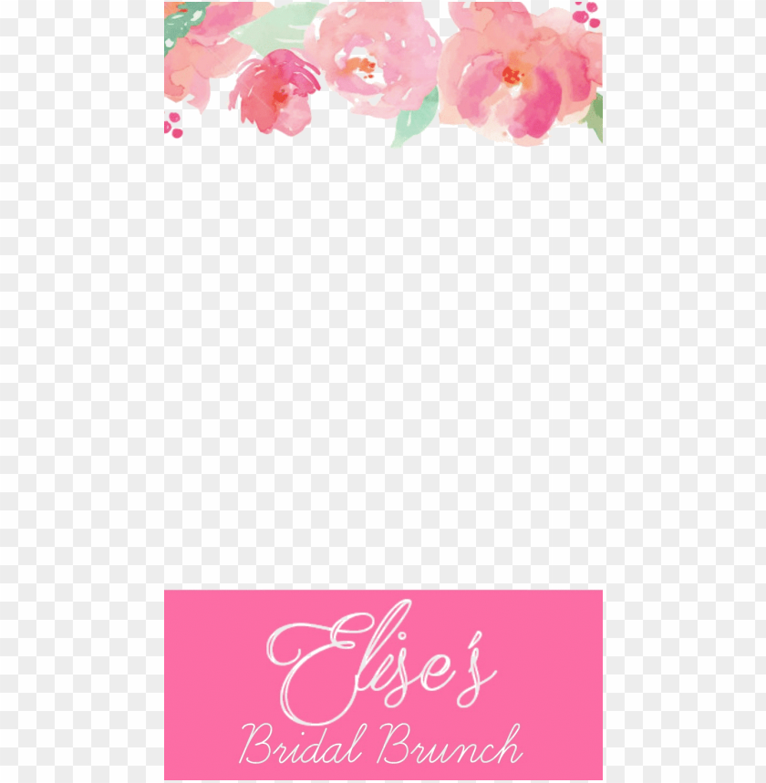free watercolor floral borders PNG transparent with Clear Background ID 79117