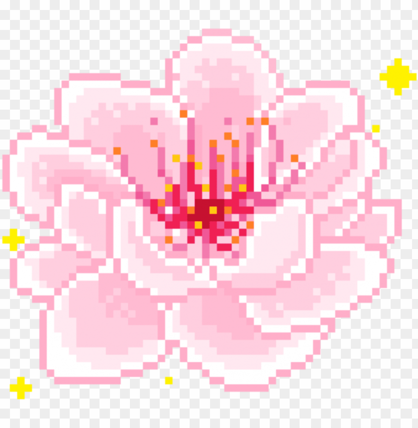 freetoedit cute kawaii pixel pastel rose jfashion PNG transparent with Clear Background ID 195872