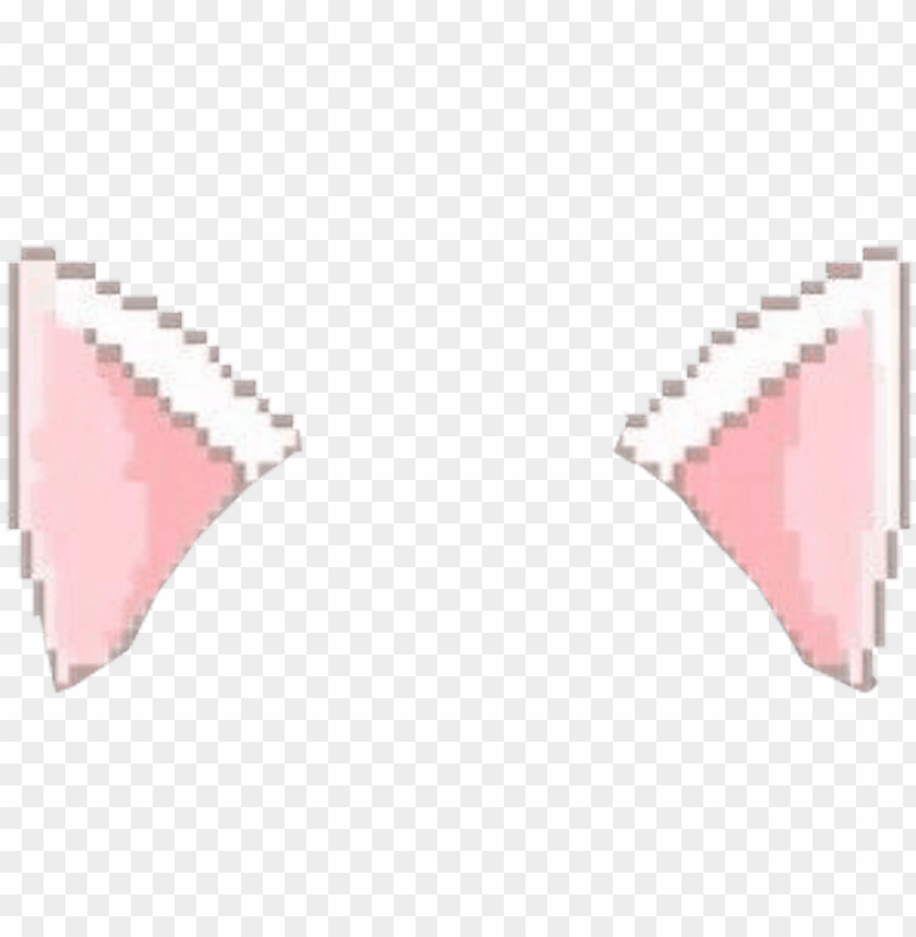 Cat Kawaii Sticker, cat ears, png