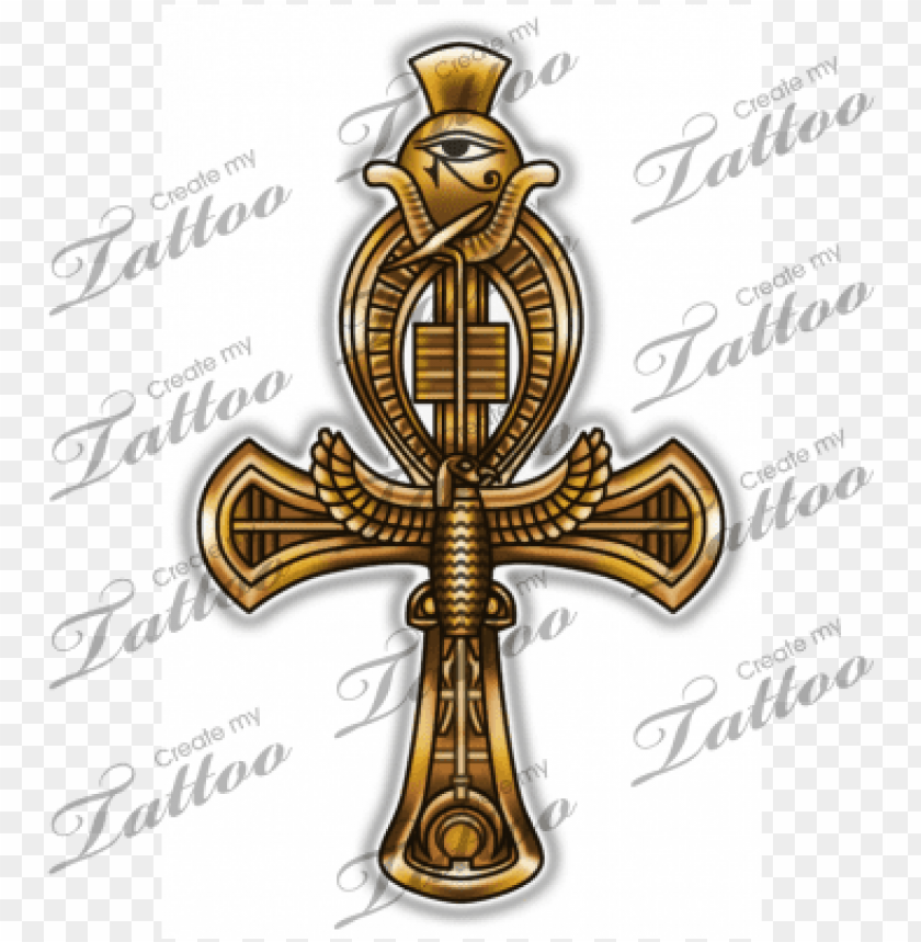 freeuse ankh drawing tattoo design egyptian - egyptian cross tattoo designs  PNG image with transparent background | TOPpng