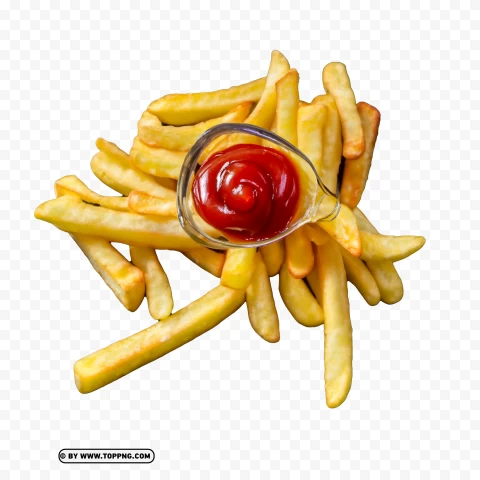 French Fries And Dipping Sauces HD Transparent Image