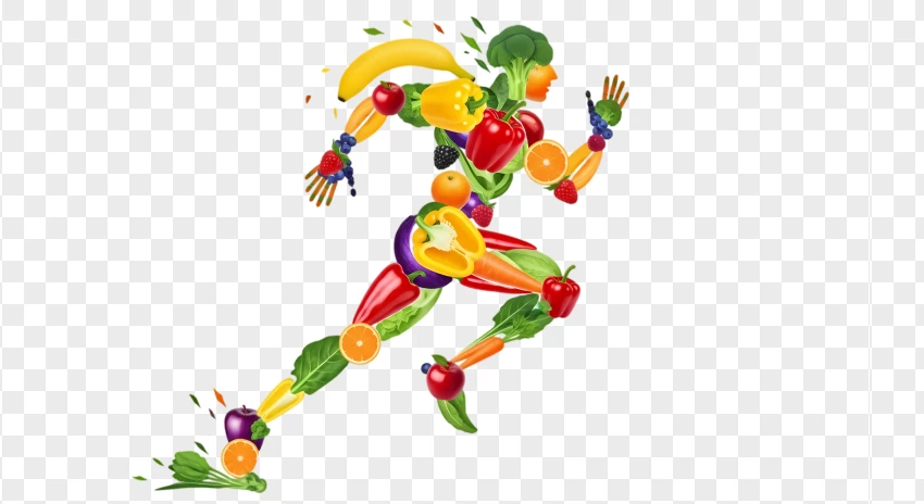 Fresh Citrus Energy Runner Isolated On White PNG Transparent Background