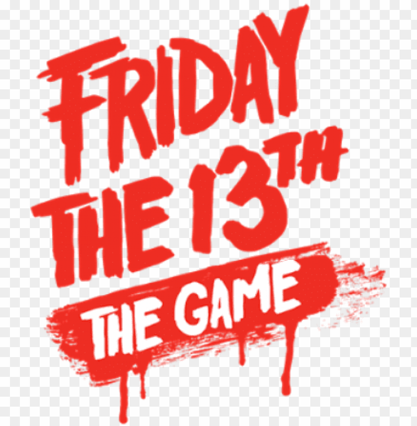 Friday The 13th Game Logo Png Image With Transparent Background - friday the 13th game roblox